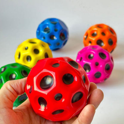 Anti-gravity Moon Stone Bouncing Ball Children Hole Ball Outdoor Leisure Stress Relief Venting Toy