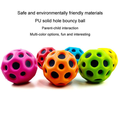 Anti-gravity Moon Stone Bouncing Ball Children Hole Ball Outdoor Leisure Stress Relief Venting Toy