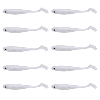 HENGJIA T-Tail Soft Dummy Bait Freshwater Fishing Lures, 7.5cm 10pcs /Pack, 10.5cm 6pcs /Pack