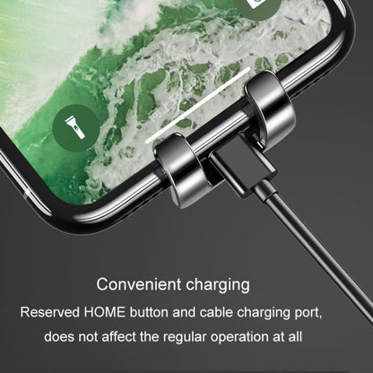 FAIK Car Cell Phone Holder Air Vent Triangle Gravity Sensor Car Phone Bracket, Black Frosted Model, Silver Frosted Model, Black Mirror Model, Silve Mirror Model