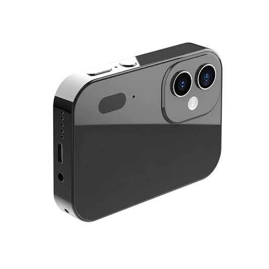 D6 CCD HD Digital Camera Movie Music Smart Camera Touch Screen Student Card Video Recorder, Excluding Memory, D6 Black, D6 White