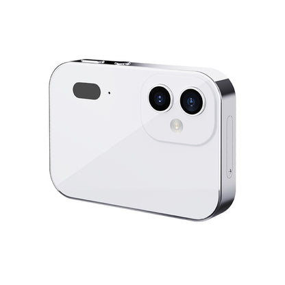 D6 CCD HD Digital Camera Movie Music Smart Camera Touch Screen Student Card Video Recorder, Excluding Memory, D6 Black, D6 White