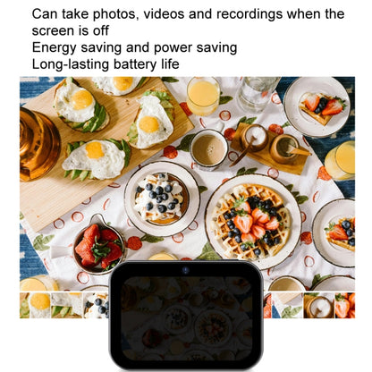 D6 CCD HD Digital Camera Movie Music Smart Camera Touch Screen Student Card Video Recorder, Excluding Memory, D6 Black, D6 White