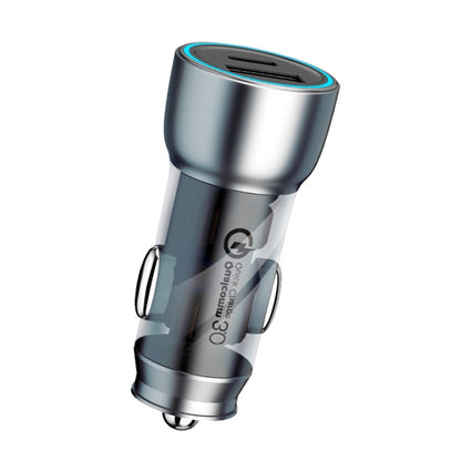 QIAKEY Vehicle Dual Port Fast Charging Charger One To Two Cigarette Lighter, TK518 Coffee, TK518 Blue, TK515 Coffee, TK515 Blue, TK519 Coffee