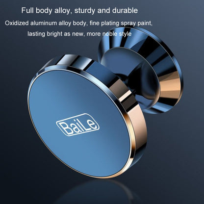 BaiLe Magnetic Car Phone Holder Universal Car Dashboard Fixed Navigation Bracket, Sticker Silver, Sticker Black, Buckle Silver, Buckle Black