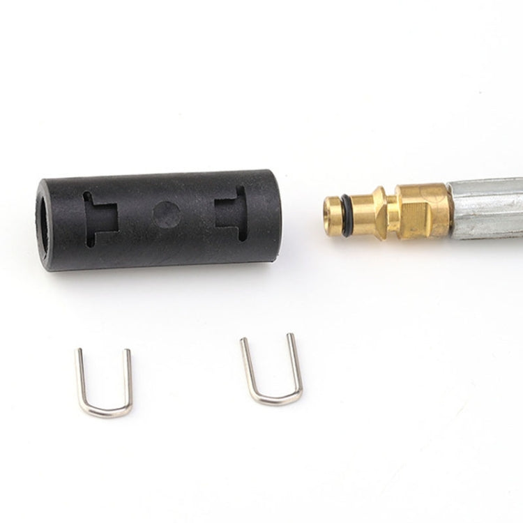 Car Washer High Pressure Fiber Hose Extension Connector For Karcher  K2 / K3 / K5 / K7  Series, 4.8x1.8cm