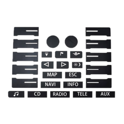 For 2005-2010 Volkswagen Touareg/Passat Steering Wheel Window AC Switch Button Repair Sticker