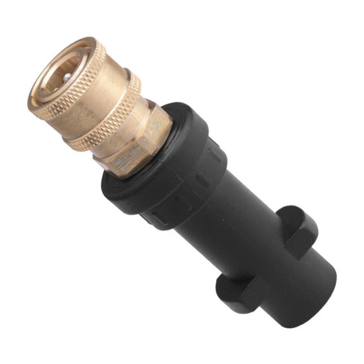 For Karcher K2-K7 Series High Pressure Washer Foam Lance Adapter, 1/4 Female Connector, 1/4 Female Connector + 5 Nozzle