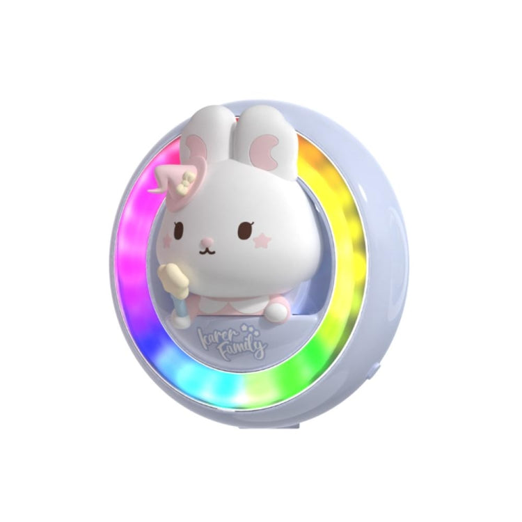 ICARER FAMILY XX-28 Car Aromatherapy Colorful Rhythm Lights Air Vent Aromatherapy Decoration