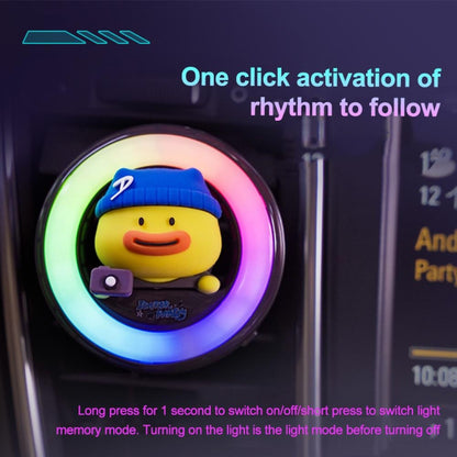 ICARER FAMILY XX-28 Car Aromatherapy Colorful Rhythm Lights Air Vent Aromatherapy Decoration