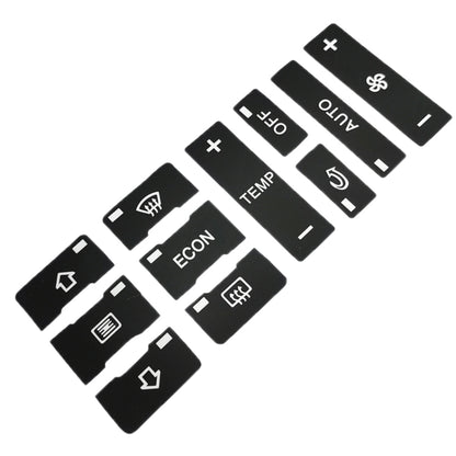 2pcs For Audi A2/A3/A8L Car Air Conditioning Control Switch Repair Sticker
