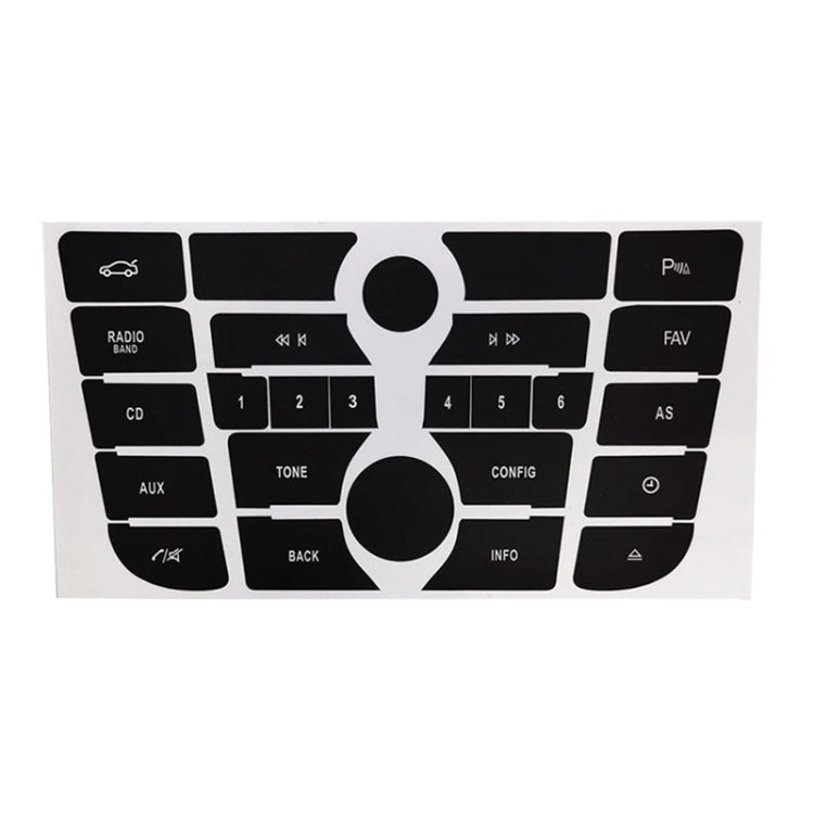 For Buick Excelle GT/XT Multimedia Button Repair Sticker