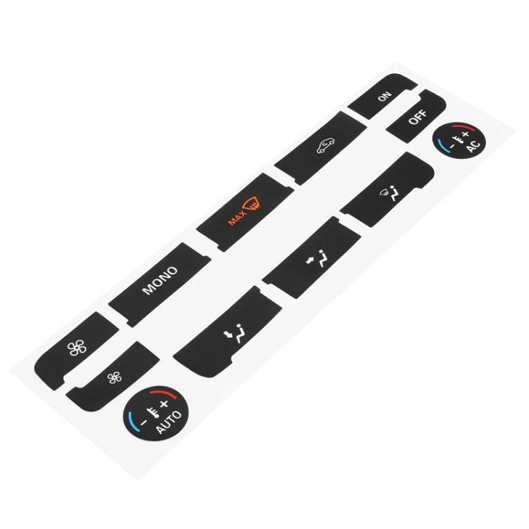 2pcs For Ford S-Max/MONDEO Car Air Conditioning Button Repair Sticker