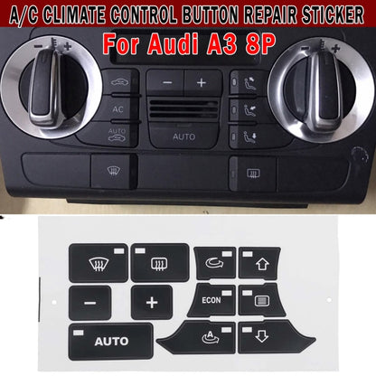 For Audi A3 Air Conditioning Panel Repair Sticker