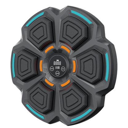 Bluetooth Music Boxing Machine with Lights 9 Speed Adjustable, Black