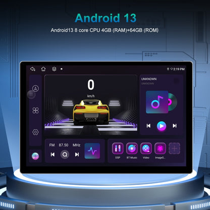 13.1 inch 4+64G Android Large Screen Navigator With Universal Map APK / Carplay / Reverse Car Image, 13.1 inch