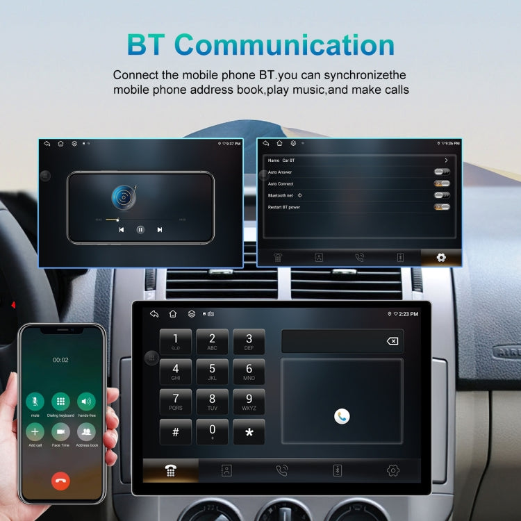 13.1 inch 4+64G Android Large Screen Navigator With Universal Map APK / Carplay / Reverse Car Image, 13.1 inch