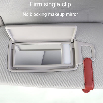 Car Eyeglasses Storage Clip Automobile Sun Visor Sunglasses Carrying Holder
