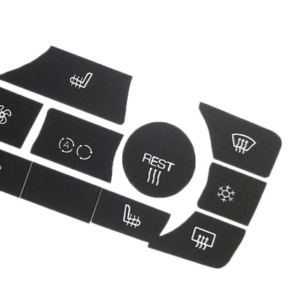 For BMW E90/E91/E92/330I 2006-2011 Air Conditioning Panel Button Repair Sticker, For BMW E90/E91/E92/330I 2006-2011