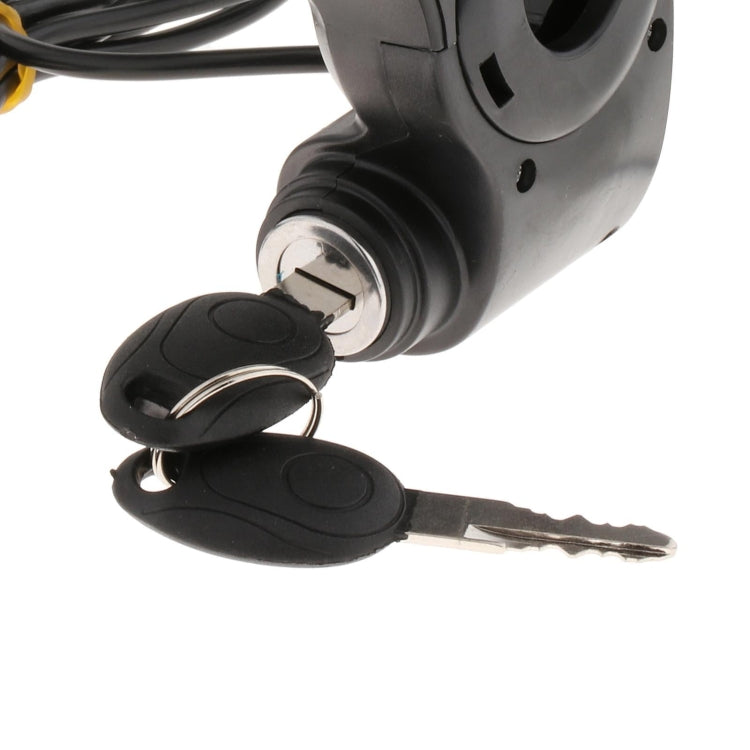 Electrical Vehicle Scooter Disconnect Switch Assembly With Keys Digital Display Start Switch, Switch Assembly With Keys
