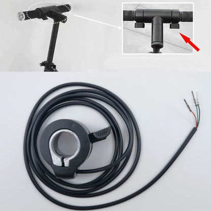 Universal Electrical Scooter Throttle Thumb Accelerator Hall Sensor Acceleration Thumb Dial, Throttle Thumb Accelerator