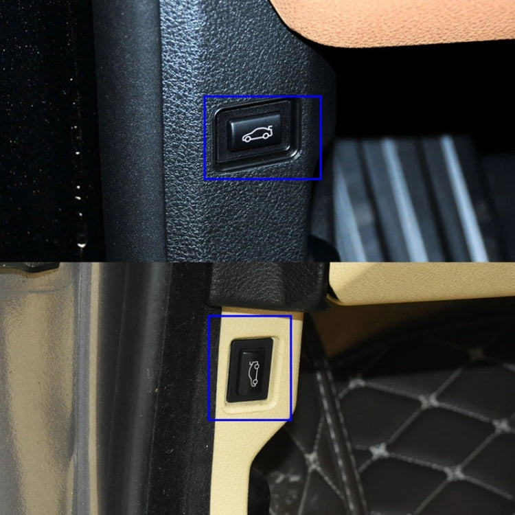 2pcs For BMW 3/5/7 Series Car Trunk Switch Repair Sticker