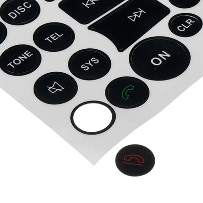 For Mercedes Benz C/E/GLK/W 2007-2014 Radio Button Repair Sticker