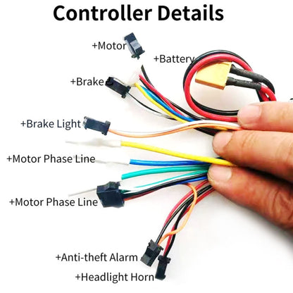 For Kugoo M4 Electrical Scooter Controller Assembly Electronic Control Board Communication Meter, 48V20A, 36V16A