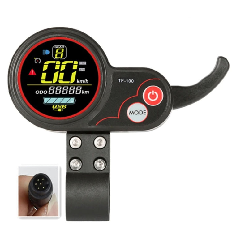 For Kugoo M4 Electrical Scooter Parts Instrument Accessories Communication Instrument Display Screen, TF-100 6 Pin