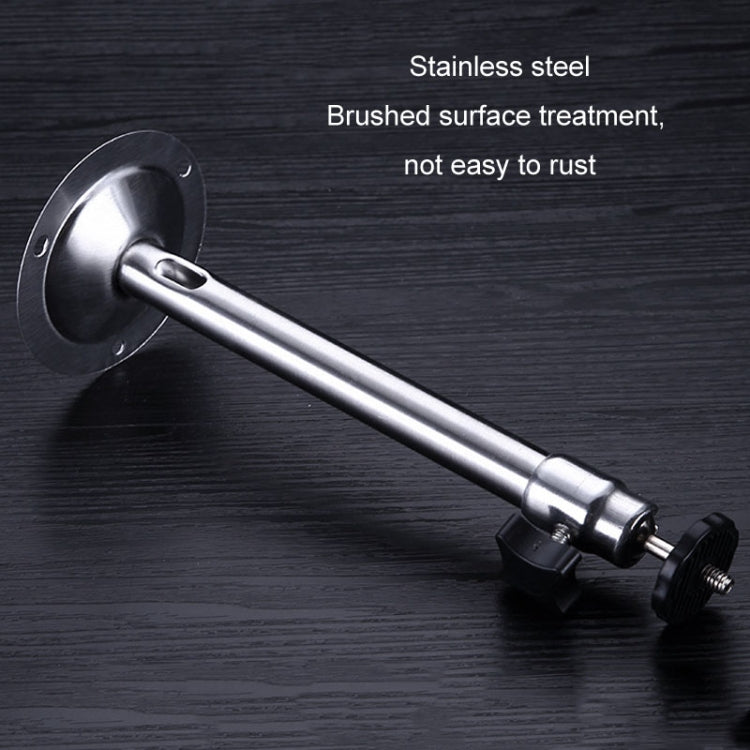 Hanging Stainless Steel Camera Bracket 360 Degree Adjustable Universal Surveillance Mounting Holder, 3