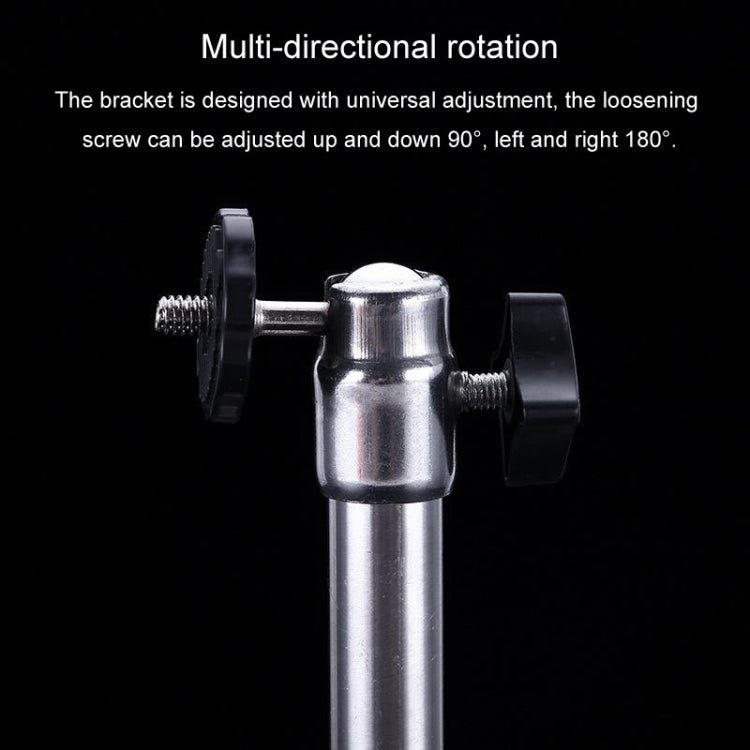 Hanging Stainless Steel Camera Bracket 360 Degree Adjustable Universal Surveillance Mounting Holder, 3
