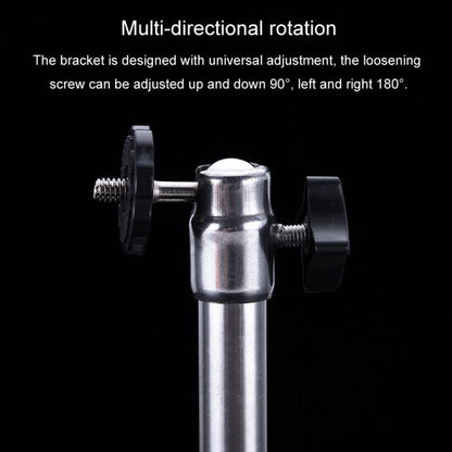 Hanging Stainless Steel Camera Bracket 360 Degree Adjustable Universal Surveillance Mounting Holder, 3