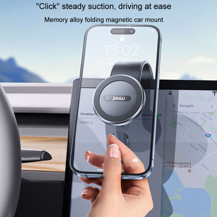 JIAGU Car Suction Cup Type Magsafe Mobile Phone Bracket Telescopic Instrument Panel Car Navigation Rack, Magsafe Mobile Phone Bracket
