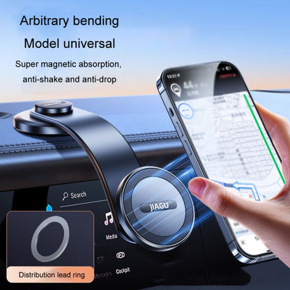 JIAGU Car Suction Cup Type Magsafe Mobile Phone Bracket Telescopic Instrument Panel Car Navigation Rack, Magsafe Mobile Phone Bracket
