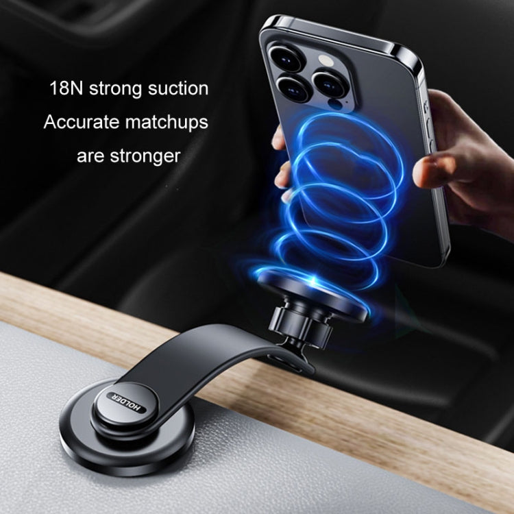 JIAGU Car Suction Cup Type Magsafe Mobile Phone Bracket Telescopic Instrument Panel Car Navigation Rack, Magsafe Mobile Phone Bracket