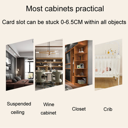 Punch-Free Surveillance Camera Mounting Bracket Cabinet Ceiling Rack, White 50cm, Black 50cm, White 110cm, Black 110cm