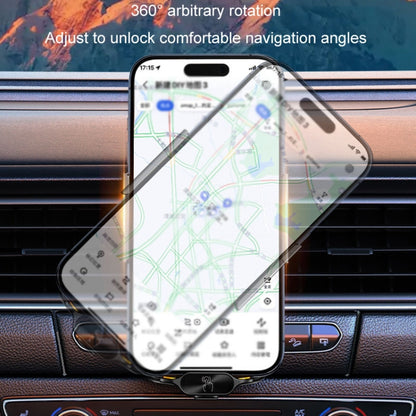 Car Magsafe Wireless Charger Transparent Induction 120W Fast Charging Universal Mobile Phone Bracket, Wireless Charger Mobile Phone Bracket