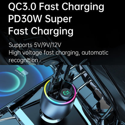 48W Car Bluetooth MP3 Player with Fast Charging, BC89