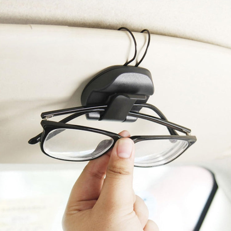 2 In 1 Car Glasses Holder Air Outlet Sun Visor Bill Holder