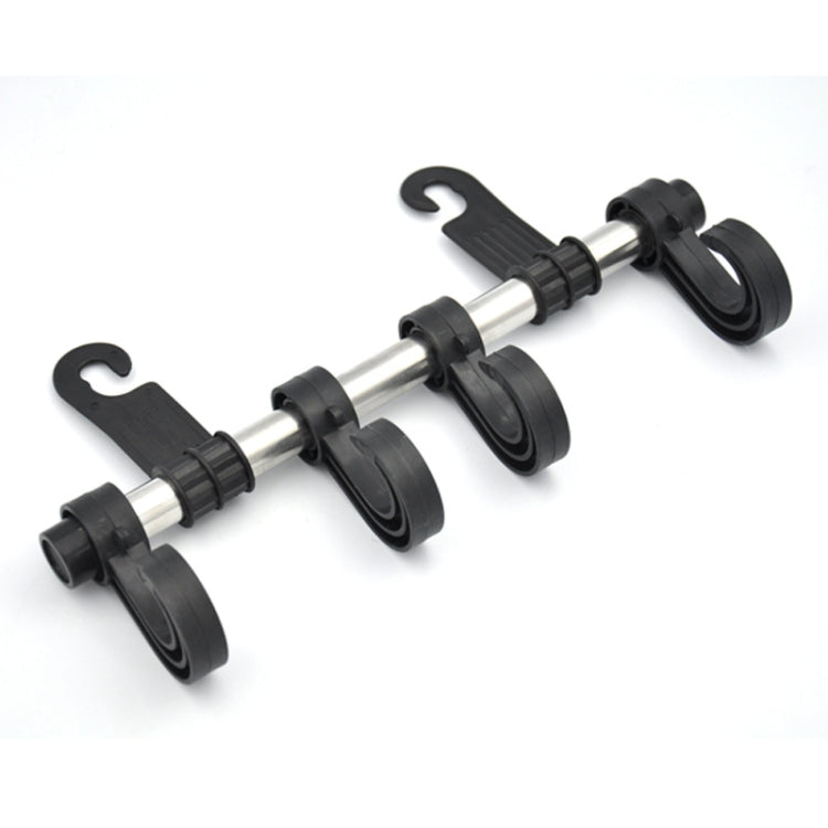 30cm Stainless Steel Extended Car Seat Back Hook Car Clothes Hanger