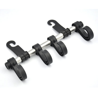 30cm Stainless Steel Extended Car Seat Back Hook Car Clothes Hanger