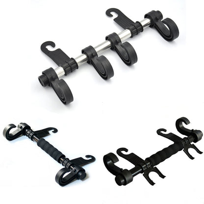 30cm Stainless Steel Extended Car Seat Back Hook Car Clothes Hanger