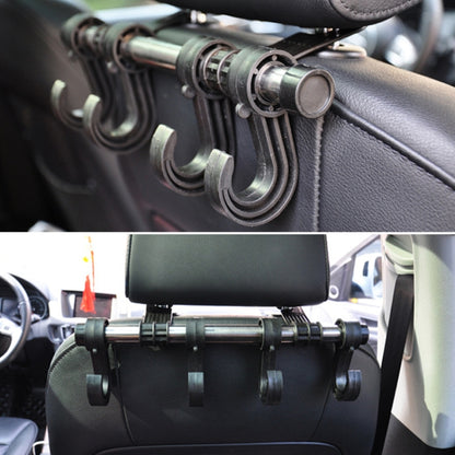 30cm Stainless Steel Extended Car Seat Back Hook Car Clothes Hanger