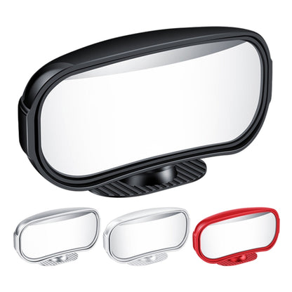 Car Rearview Mirror Assisted Reversing Blind Spot Wide-angle Mirror, Black, White, Silver, Red