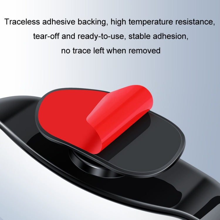 Car Rearview Mirror Assisted Reversing Blind Spot Wide-angle Mirror, Black, White, Silver, Red