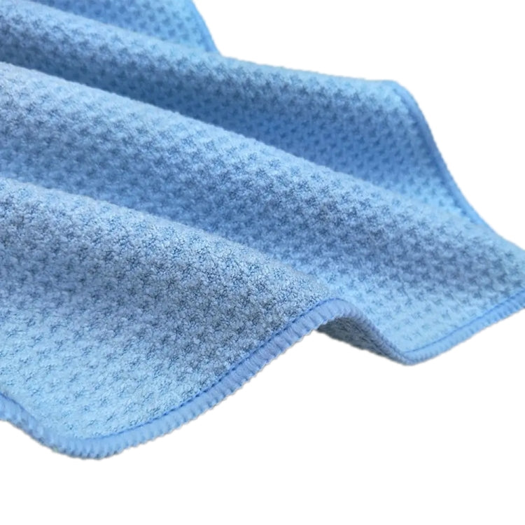 Thickened Absorbent Honeycomb Mesh Car Wash Cleaning Towel, 40x40cm
