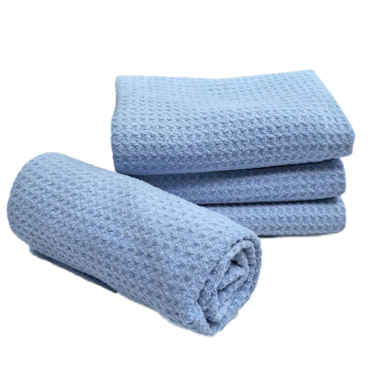 Thickened Absorbent Honeycomb Mesh Car Wash Cleaning Towel, 40x40cm