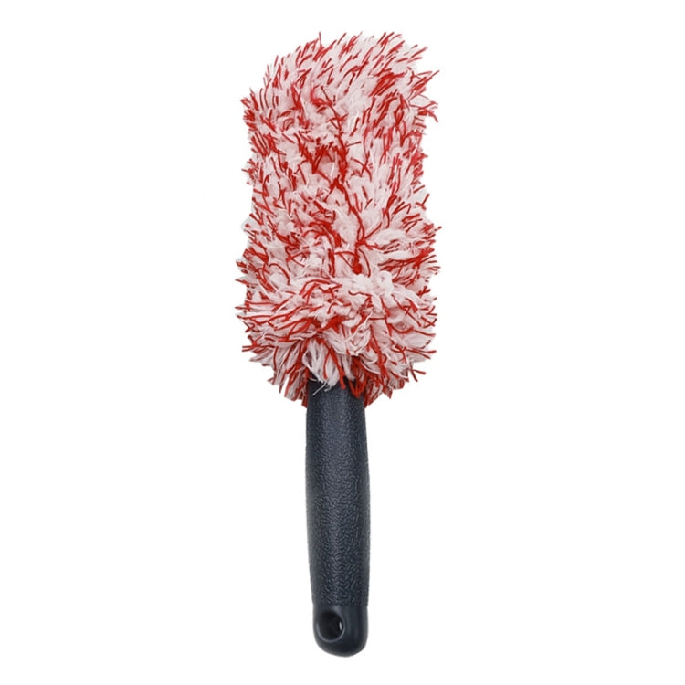 30cm Microfiber Long-handled Plush Tire Cleaning Brush