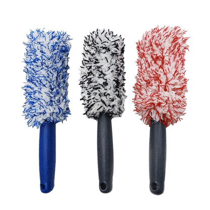 30cm Microfiber Long-handled Plush Tire Cleaning Brush