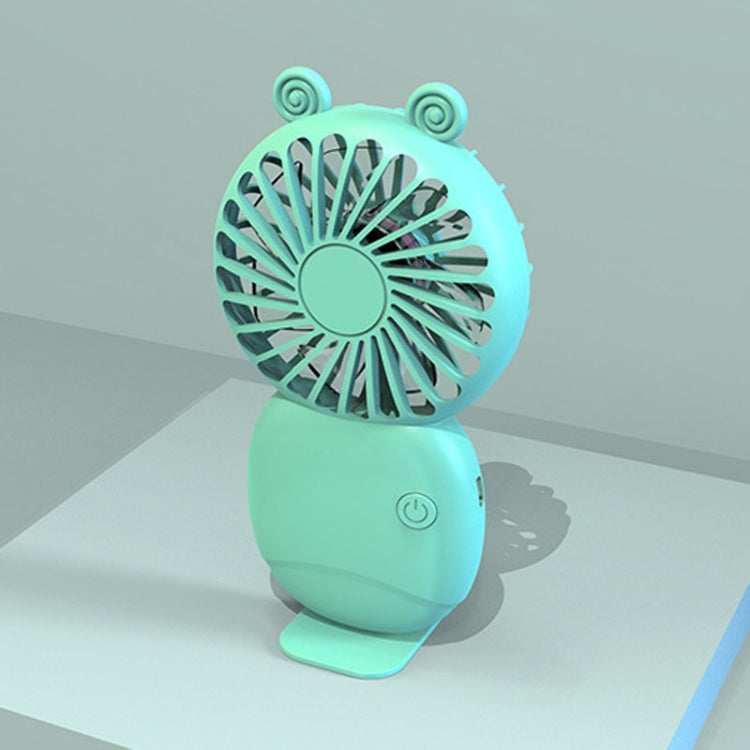 Summer Cartoon Pocket Handheld Stand Fan Rechargeable Silent Mini Fan